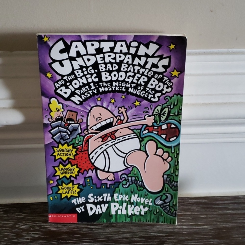 captain underpants book